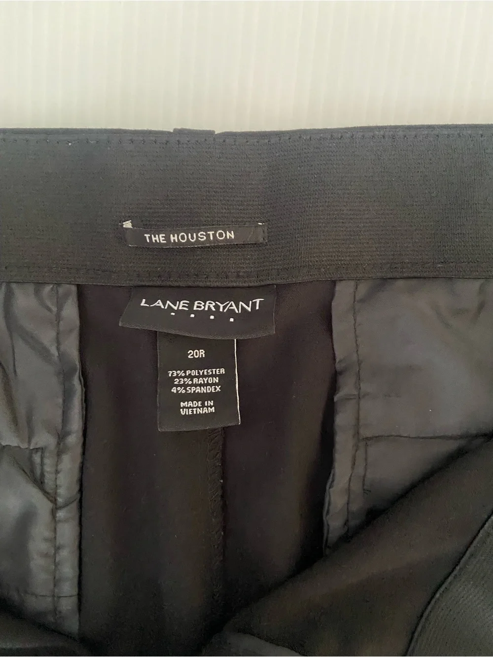 Lane Bryant Black Classic Dress Trousers